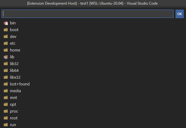 change workspace dialog change workspace