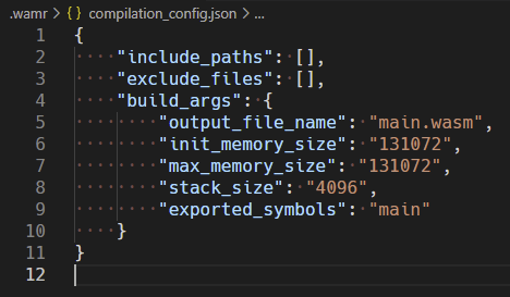 configuration file configuration file